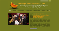 Desktop Screenshot of cantaloupeproductions.com